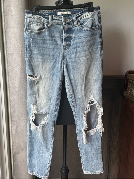 willow & root Denim - Willow + Root Distressed Denim Jeans Sz 27